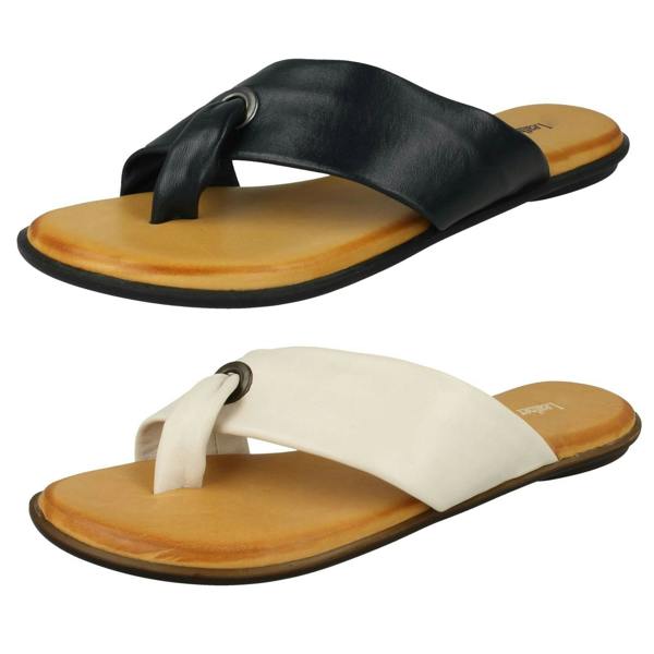 Leather Collection Ladies Leather Collection Toepost Sandals