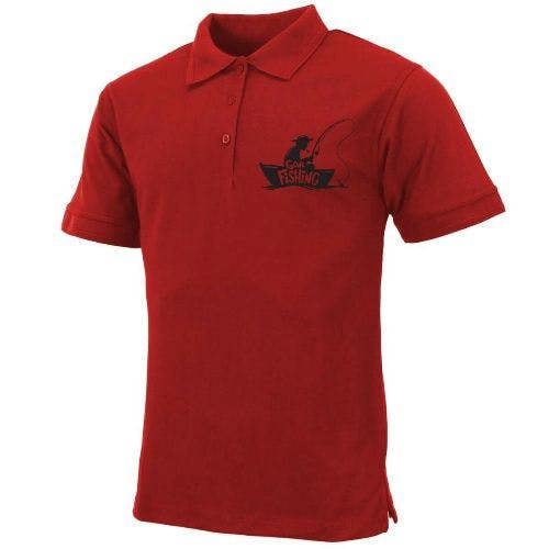 Mens "Gone Fishing" Polo Shirt