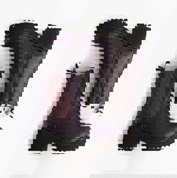 Heavenly Feet HONEYBELLE Womens Chelsea Boots Purple