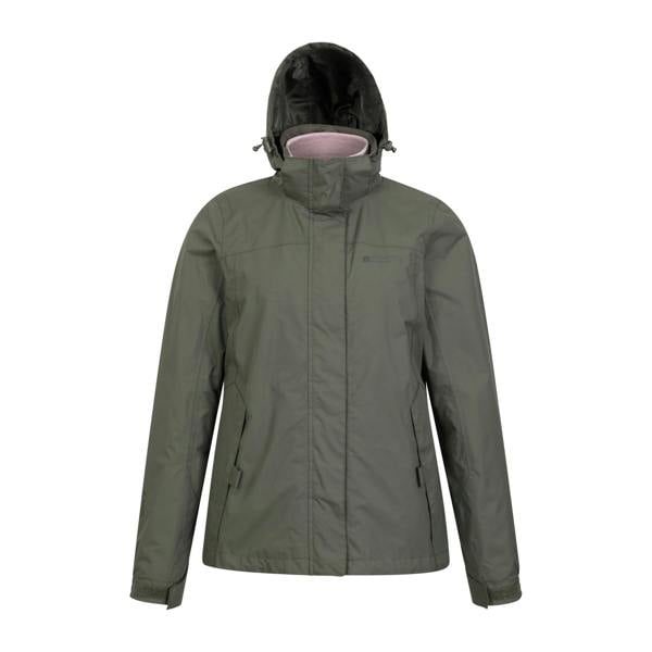 Mountain Warehouse Womens/Ladies Storm 3 in 1 Waterproof Jacket - Green