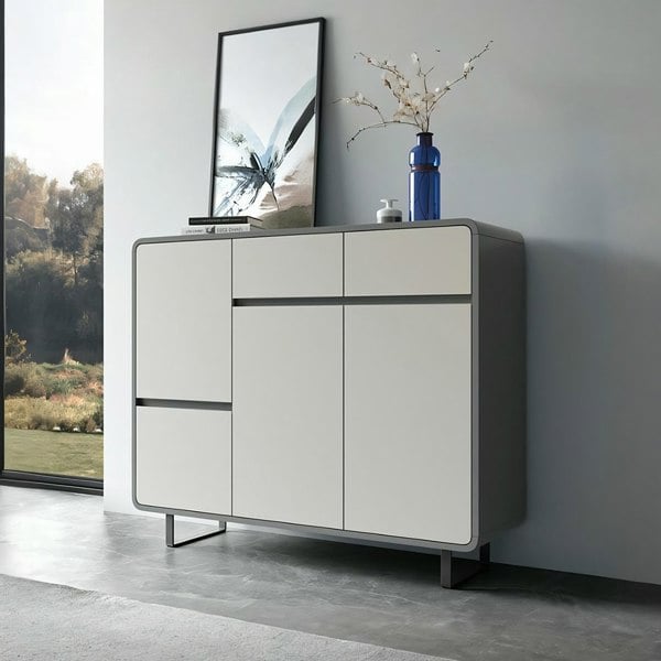 Naveda Shoe Storage, Grey - storage shoes under bed