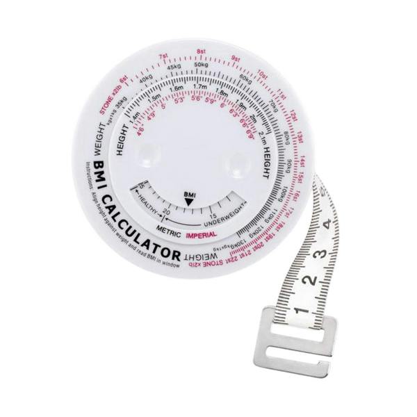 MidOcean Measure It Tape Measure - White