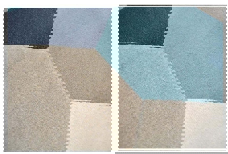 Abstract Design Multicolour Living Room Rug – The Rugs