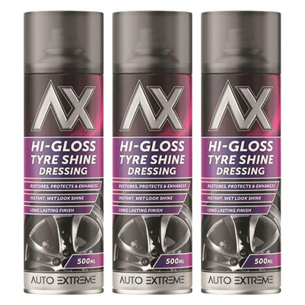 Auto Extreme 3X - Hi-Gloss Tyre Shine Spray 500ml
