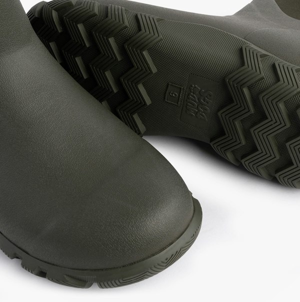 Mud Dogs RUTLAND SHORT Unisex Neoprene Wellington Boots Olive