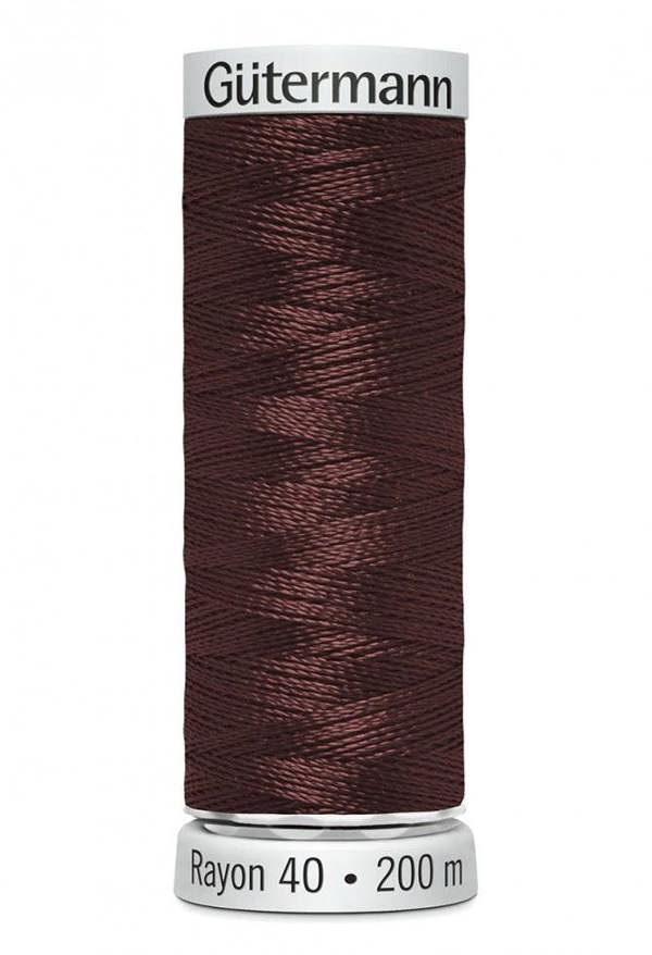 Gutermann No 40 Sulky Rayon Embroidery Thread 200m Rayon Thread Suitable For Embroidery