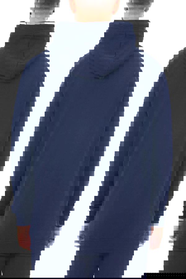 Smart Living Men's Zip-Up Hoodie - Eco-Friendly, Soft & Stylish - Navy