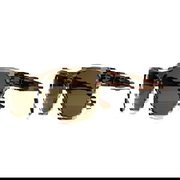 Persol Sunglasses PO3341S 120757 Striped Brown Green Brown Polarized