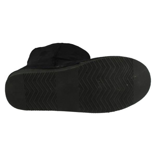 Spot On Ladies Spot On Faux Fur Lined Winter Boots