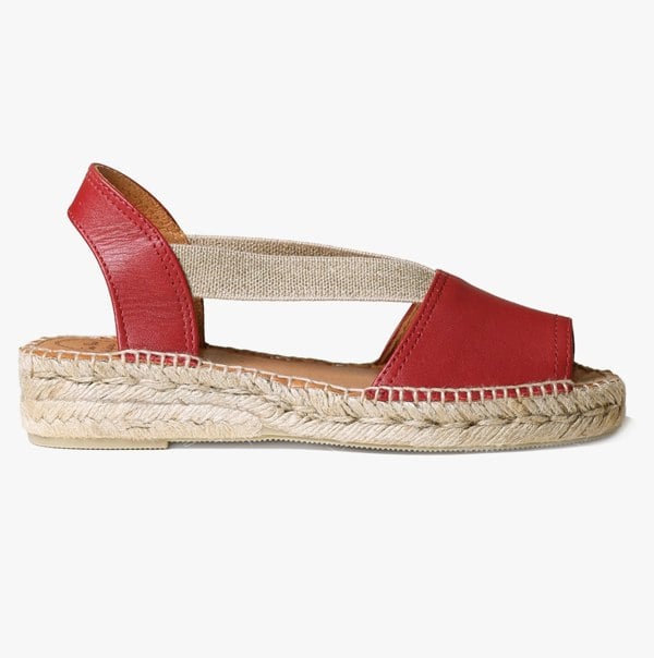 Toni Pons ETNA Womens Espadrille Red