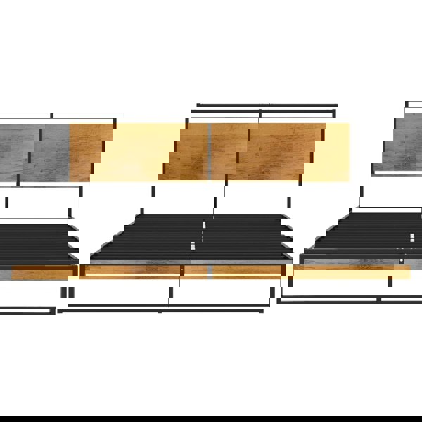 Berkfield Bed Frame Metal 160x200 cm