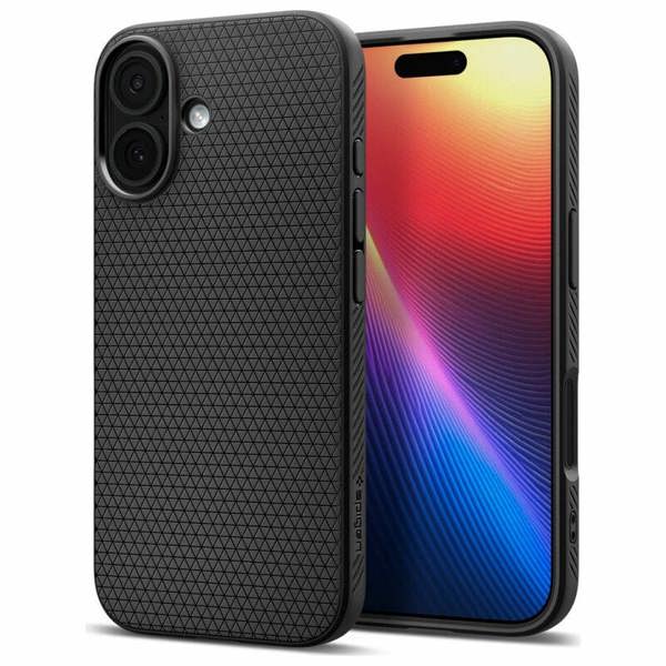 Spigen Liquid Air Case for iPhone 17 6.3" Black - ACS10369