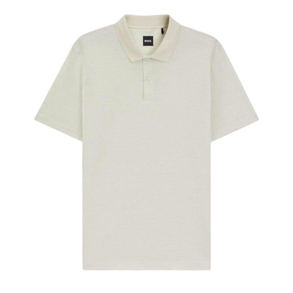 Boss Mens Regular Polo Shirt - White - 