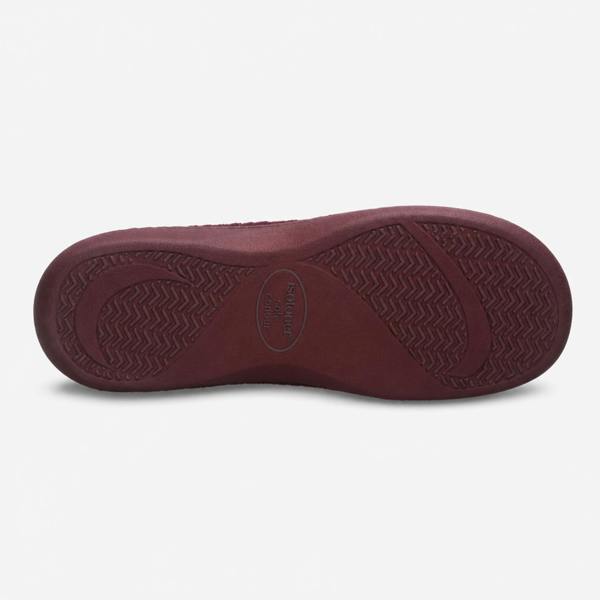 Totes POPCORN TERRY MULE SLIPPER Star Mules   in  Red