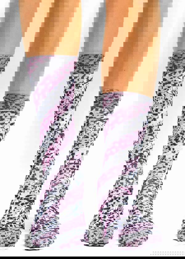 Jemsox Colourful Lines III Ladies Novelty Gift Socks