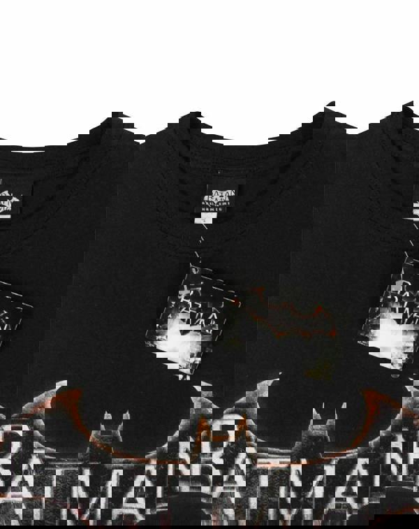 DC Comics Womens Black Batman Logo Short Sleeved T-Shirt