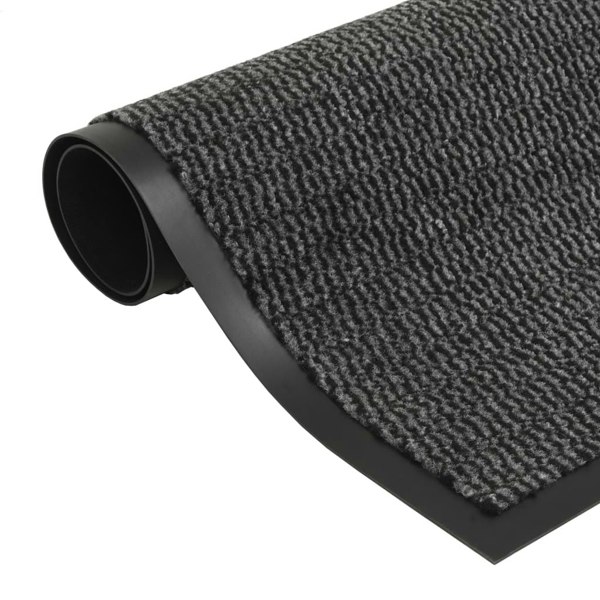 Berkfield Dust Control Mat Rectangular Tufted 60x90 cm Anthracite