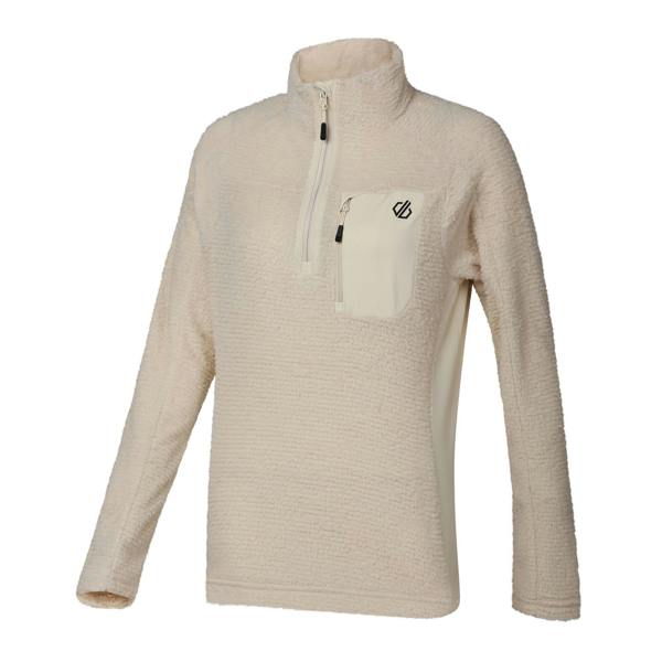 Dare 2B Womens/Ladies Levitate Technical Half Zip Fleece Jacket - Almond Milk - 