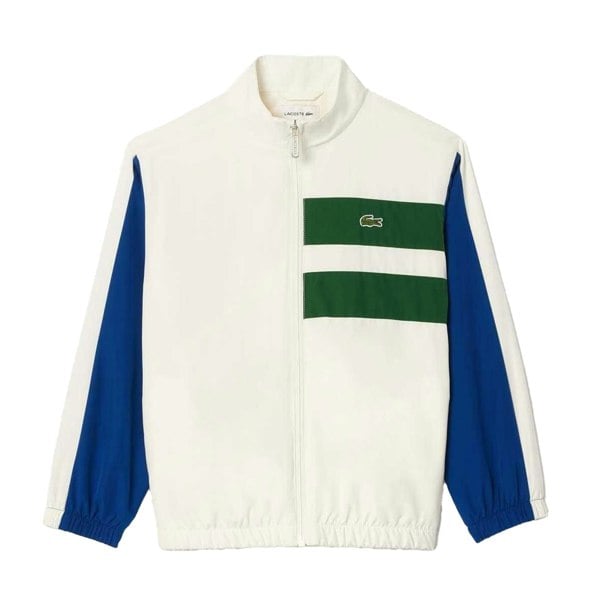 Lacoste Childrens/Kids Sportsuit Zipped Track Jacket - Cream