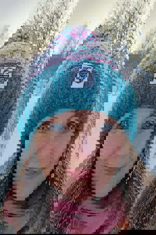 SuperBobble Winter Solstice Rib Hat