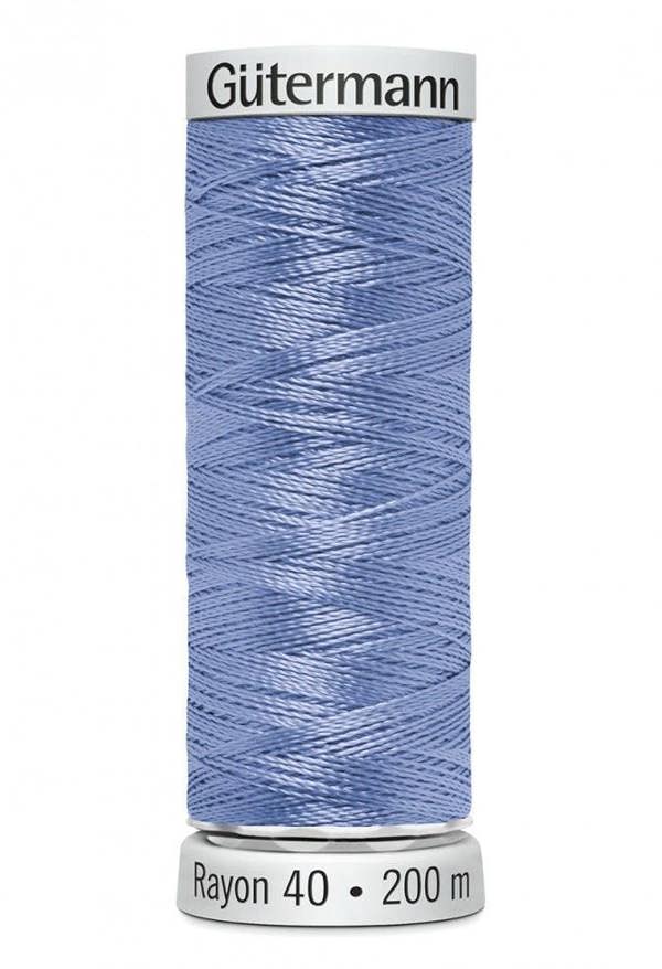 Gutermann No 40 Sulky Rayon Embroidery Thread 200m Rayon Thread Suitable For Embroidery