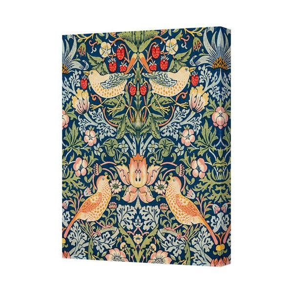 Benjamin Tate Design Canvas 9090 Floral Birds Tapestry Wall Hanging Decor