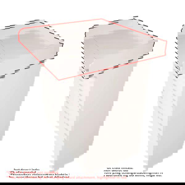 The changing extension kit attached and in use on the white IKEA MALM 3 drawer chest.