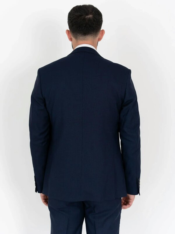 V2 Classic Henry - Navy Three Piece Suit
