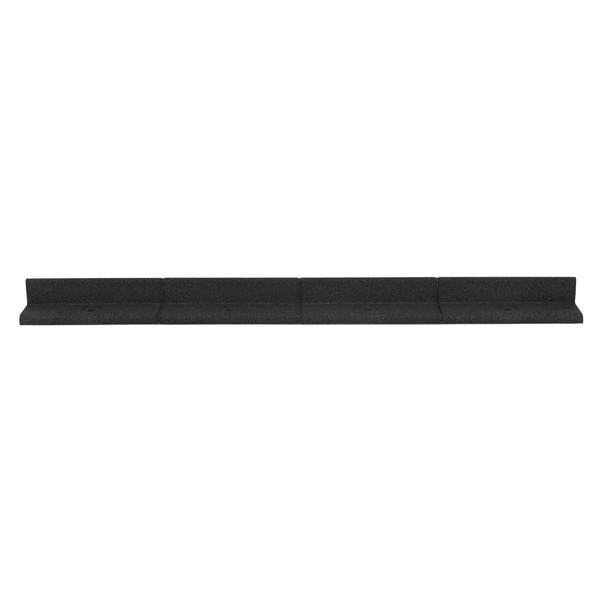Flexible Lawn Edging 4.8m With Mallet - Black