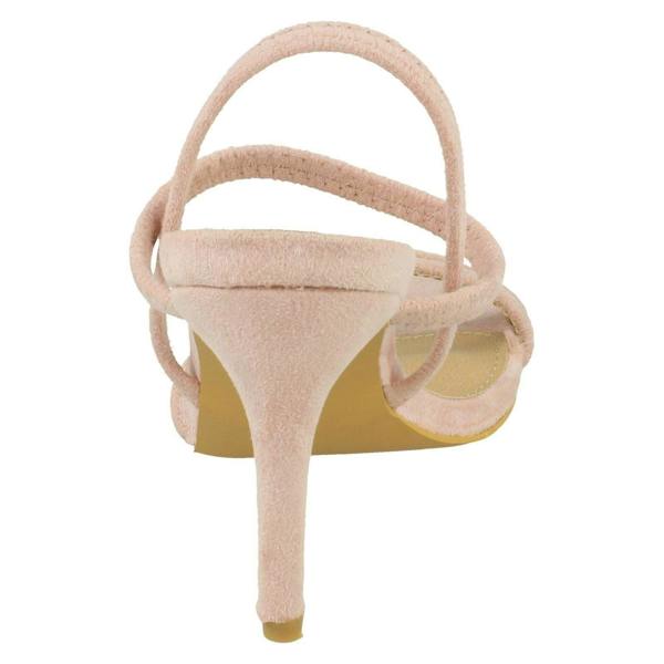 Spot On Ladies Spot On Mid Heel Strappy Sandals F12015