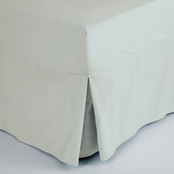 Belledorm Easycare Percale Fitted Valance - Cloud