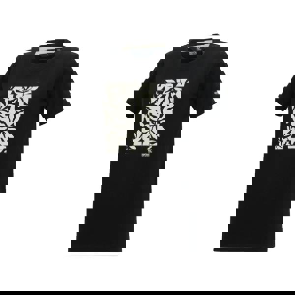 Regatta Womens/Ladies Filandra VX Floral Pattern T-Shirt - Black - 