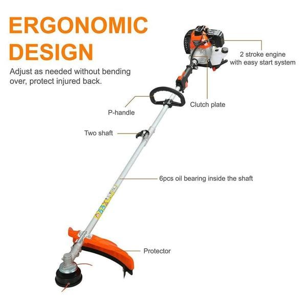 Groundlevel Powerful Petrol Cordless Garden Strimmer