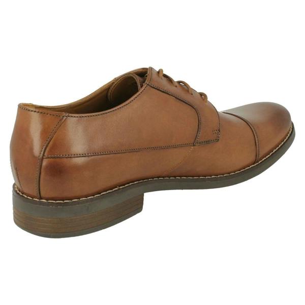 Clarks Mens Clarks Formal Lace Up Shoes Becken Cap