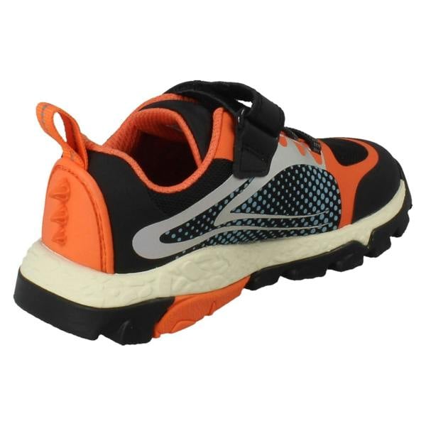 Clarks Boys Clarks Dinosaur Detail Casual Trainers Steggy2 Fly