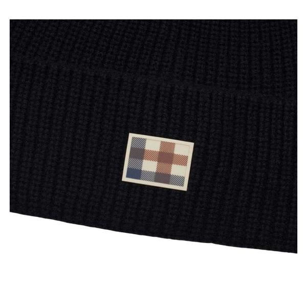 Aquascutum Unisex Adult Active Wool Blend Beanie - Black - 