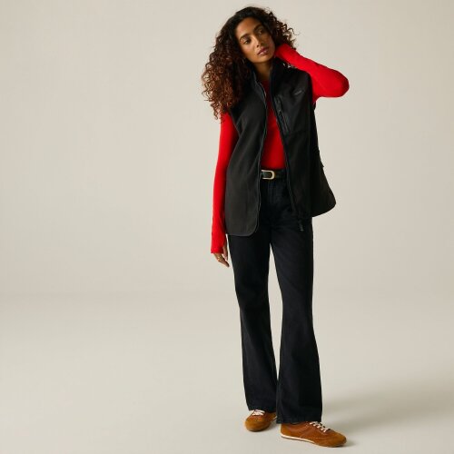 Regatta Womens Frankie Microfleece Body Warmer - Black