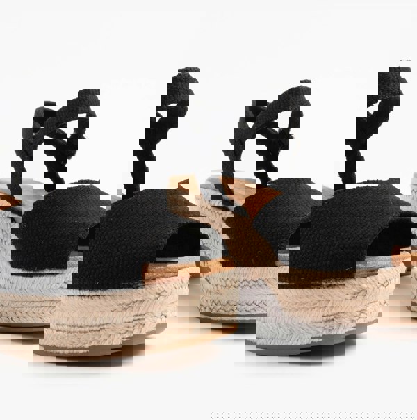 TOMS ISLA PEEP TOE Womens Sandals Black