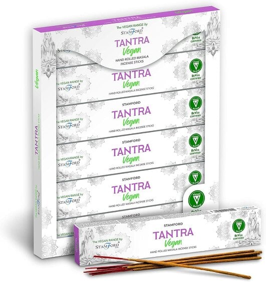 Stamford Vegan Tantra Masala Incense Sticks, 6 packs x 15 sticks