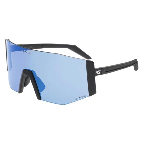 GOG Eyewear Unisex UV400 HDX Contrast Cycling Sunglasses with Mirror Scratch-Resistant Lens