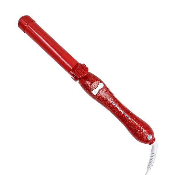 Beachwaver B Series - B1.25 Red Glitter - UK Plug by Beachwaver for Women - 1.25 Inch Curling Iron