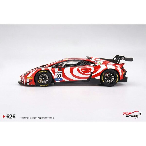 Lamborghini Huracan GT3 EVO2 No.93 Wall Racing 2024 Bathurst 12Hrs 1:18 Scale Topspeed TS0626