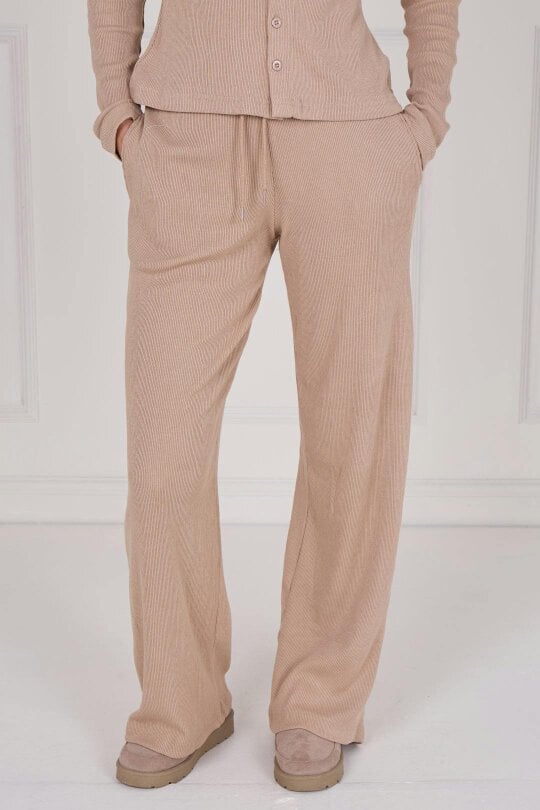 Ribbed Button-Up Co-Ord Set