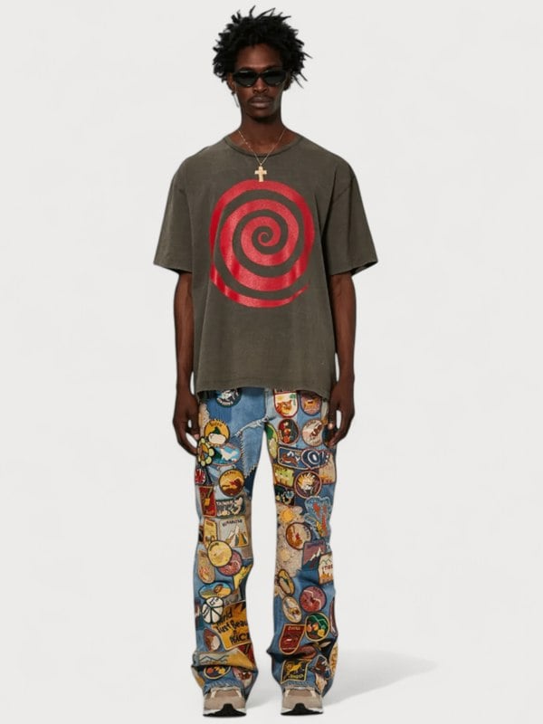 Gallery Dept. Lost Tee Faded Black - Supplied FashionGallery Dept.