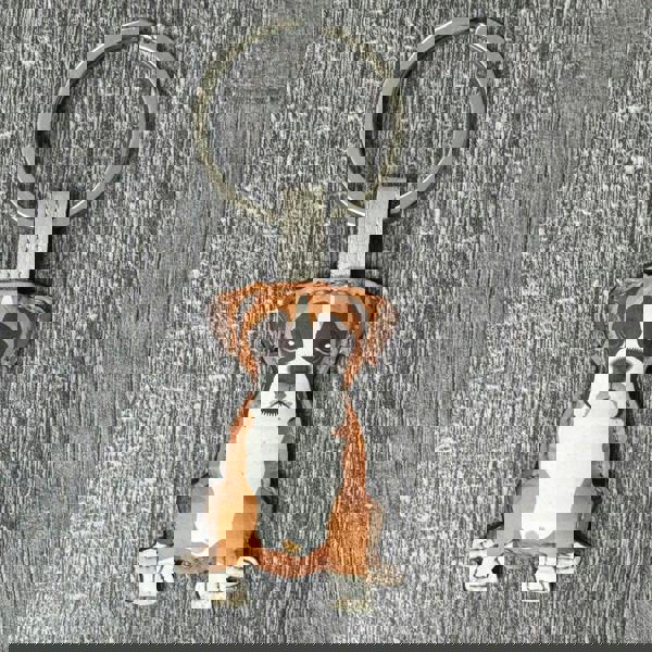 Love EMVY Leather Dog Keyring - Boxer, Dalmation, Terrier, Labrador