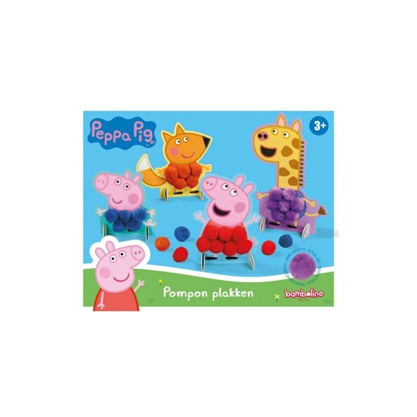 Totum Peppa Pig Pompom Cards