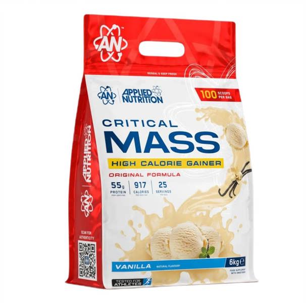 Applied Nutrition Critical Mass - Original, Vanilla - 6000g