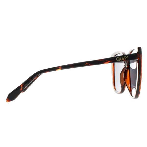 Quay Sunglasses Ever After TORT Tortoise Smoke Grey