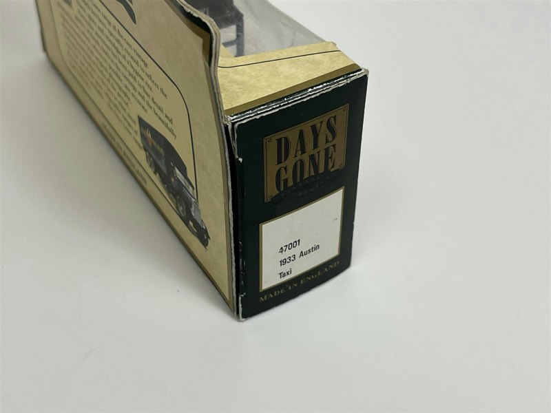 MCSlots Austin Taxi Blue 1933 Days Gone Lledo 47001D B2