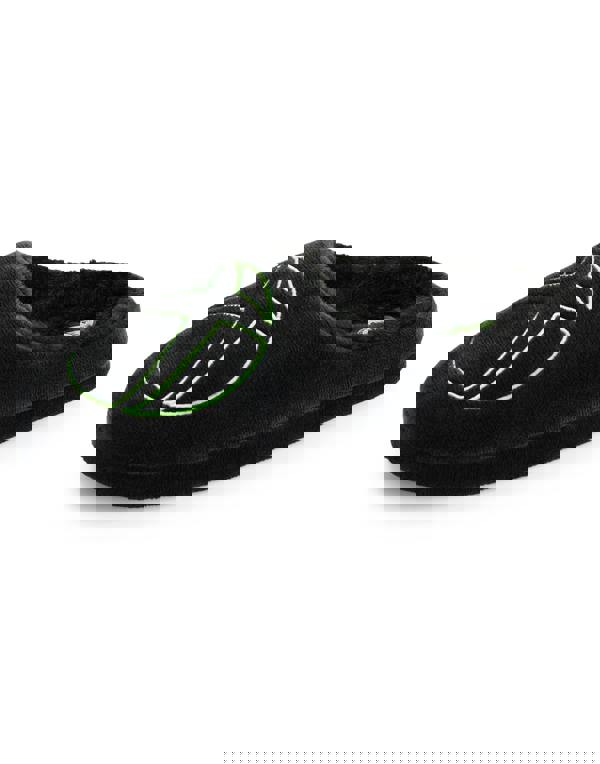 Xbox Mens Black Logo Mule Slippers